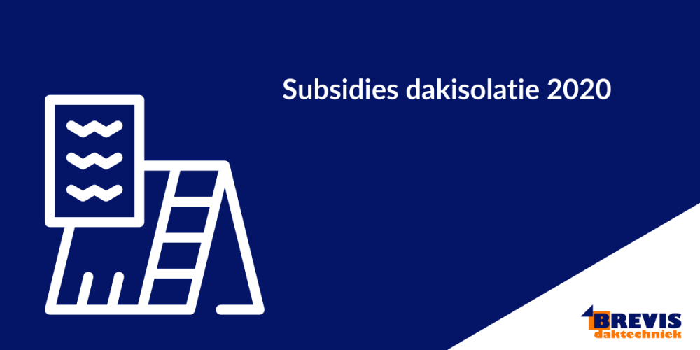 Subsidie dakisolatie 2020 Den Haag, isoleren dak subsidie